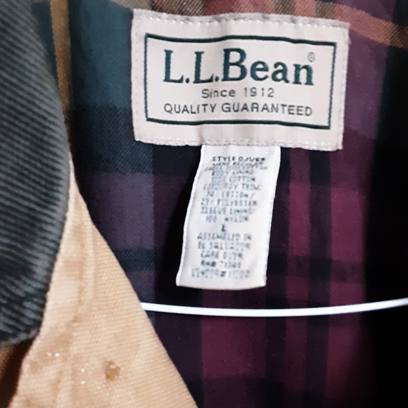 L.L. Bean Field Coat size large - Picture 2 of 14